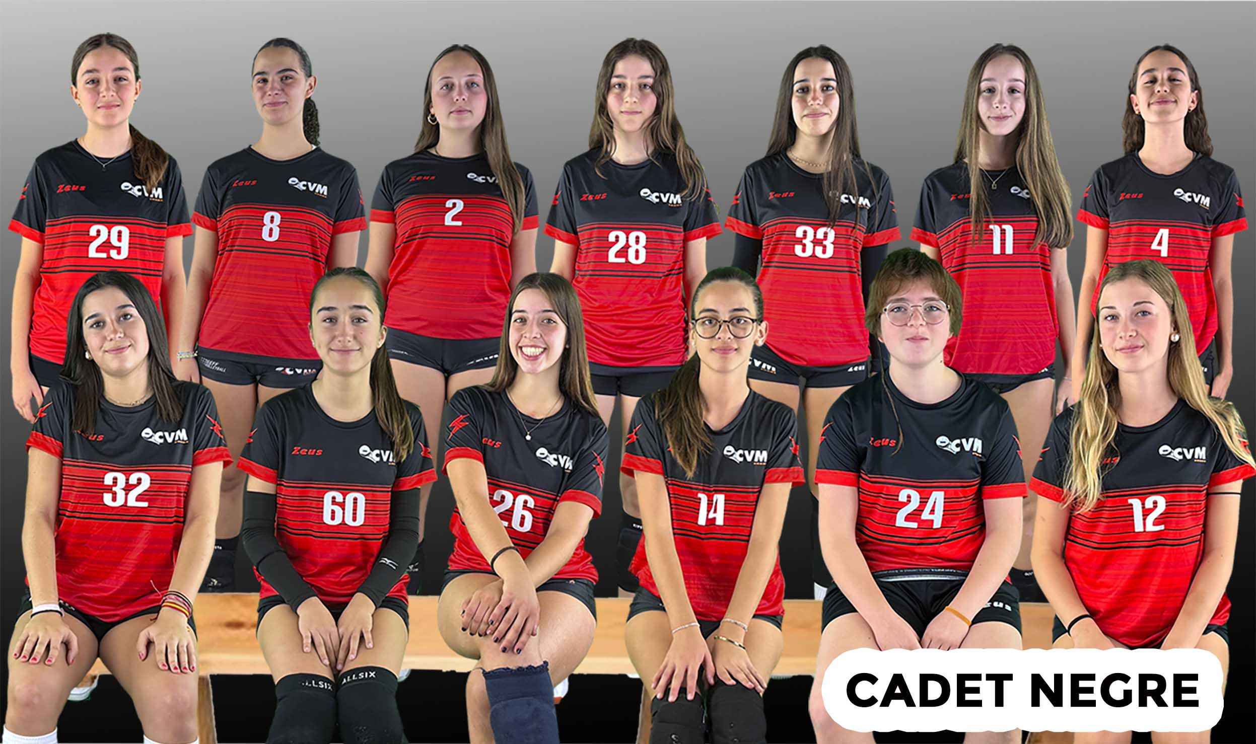 Equips Temporada 2025/26 Cadet Negre