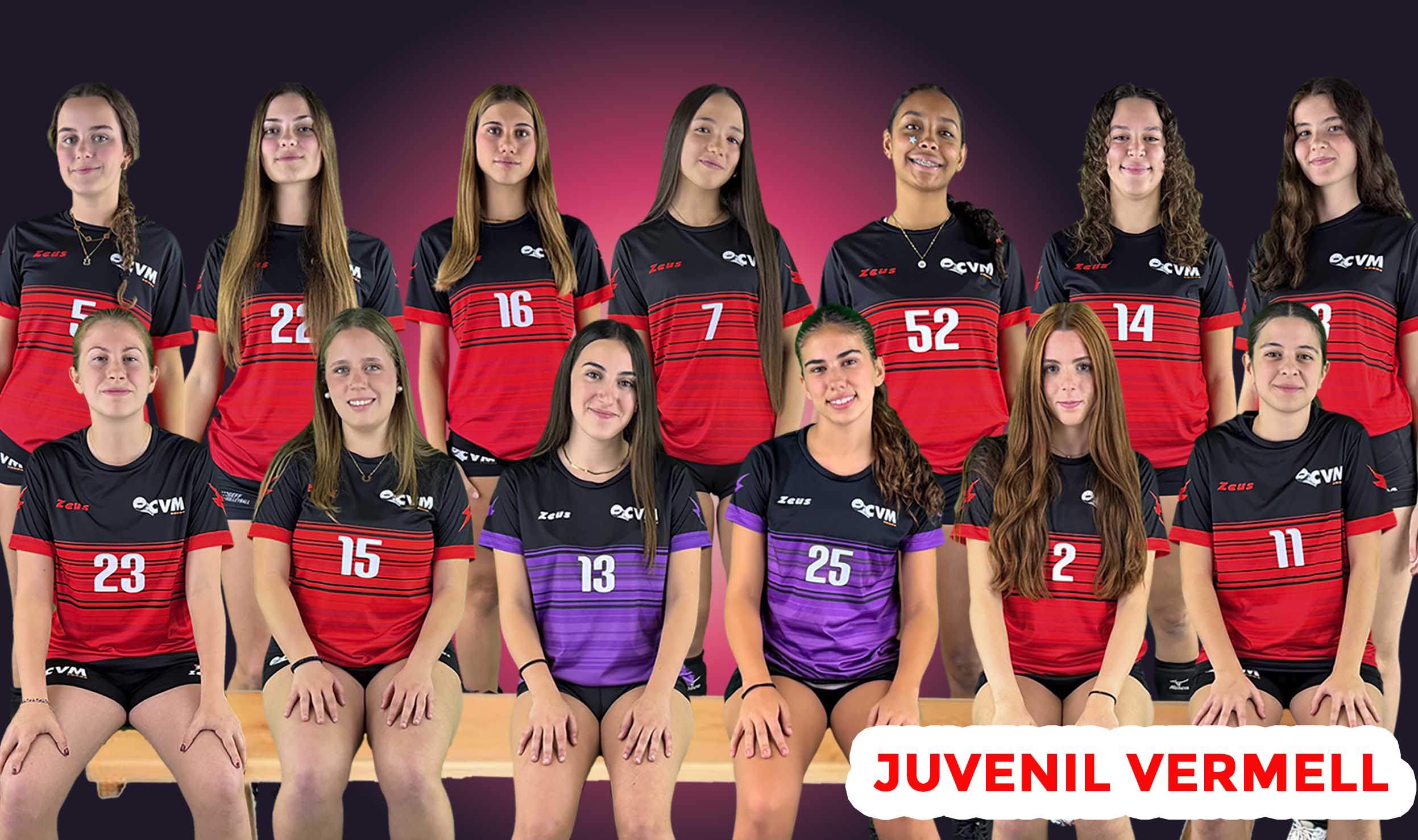Equips Temporada 2025/26 Juvenil Vermell